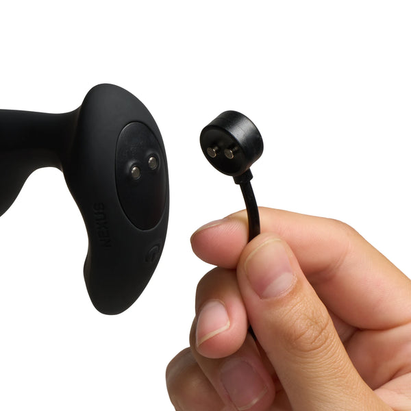 Duo Remote Control Rechargeable Vibrating Butt Plug - Small