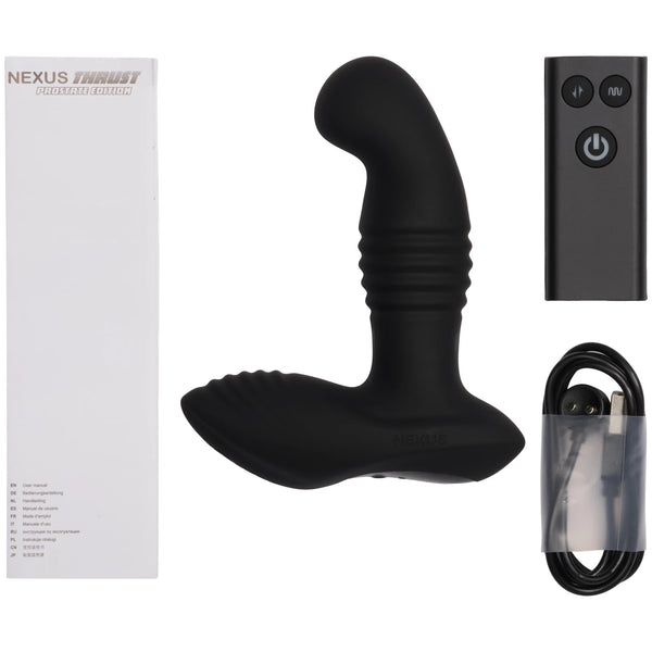 Thrust Prostate Edition Remote Control Rechargeable Vibrating & Thrusting Massager