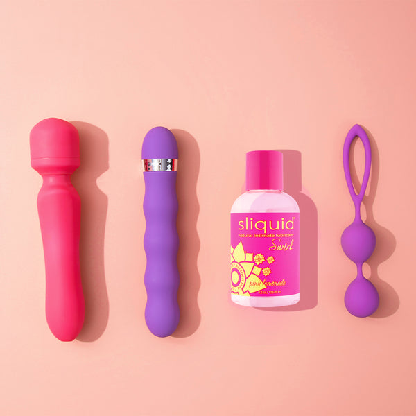 Naturals Swirl Pink Lemonade Water-Based Lubricant - 4.2 oz.