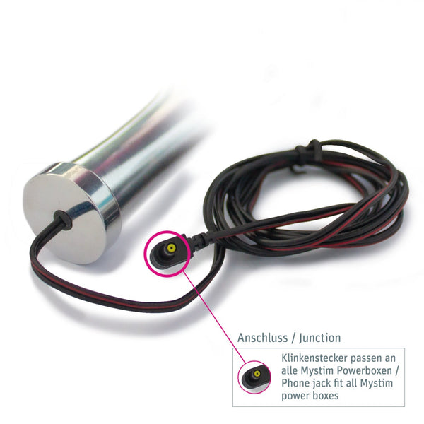 O(h!)-thello E-Stim Aluminium Dildo