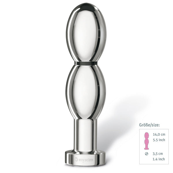 O(h!)-thello E-Stim Aluminium Dildo