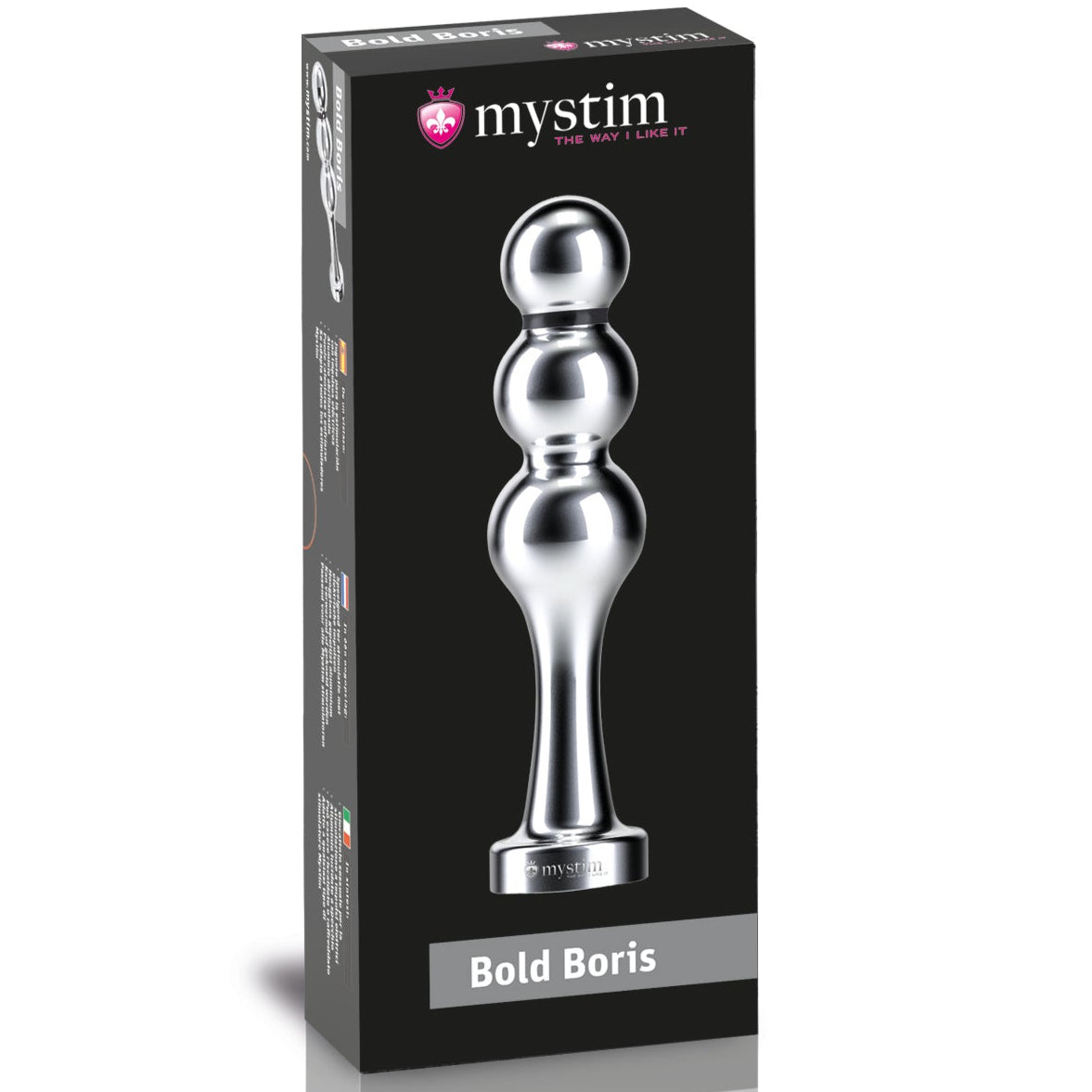 Bold Boris E-Stim Aluminum Dildo