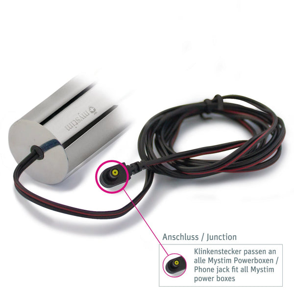 Bal(l)zac E-Stim Aluminum Dildo