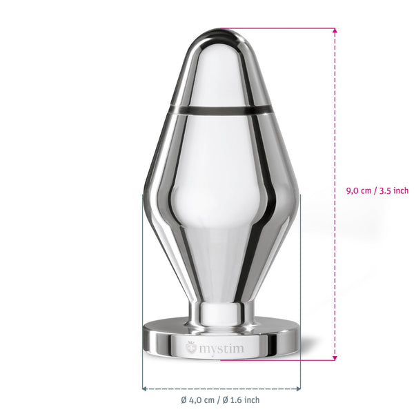Little John Small E-Stim Aluminum Butt Plug