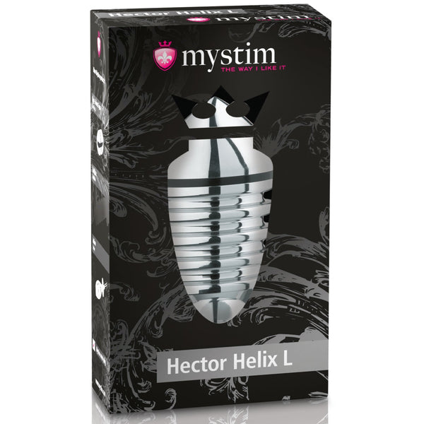 Hector Helix Large E-Stim Aluminum Butt Plug
