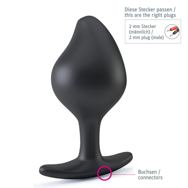 Rocking Force E-Stim Butt Plug - Size L