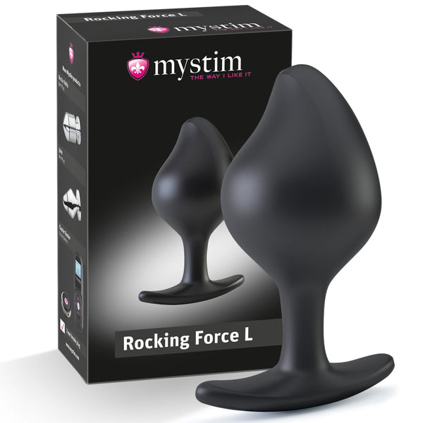 Rocking Force E-Stim Butt Plug - Size L
