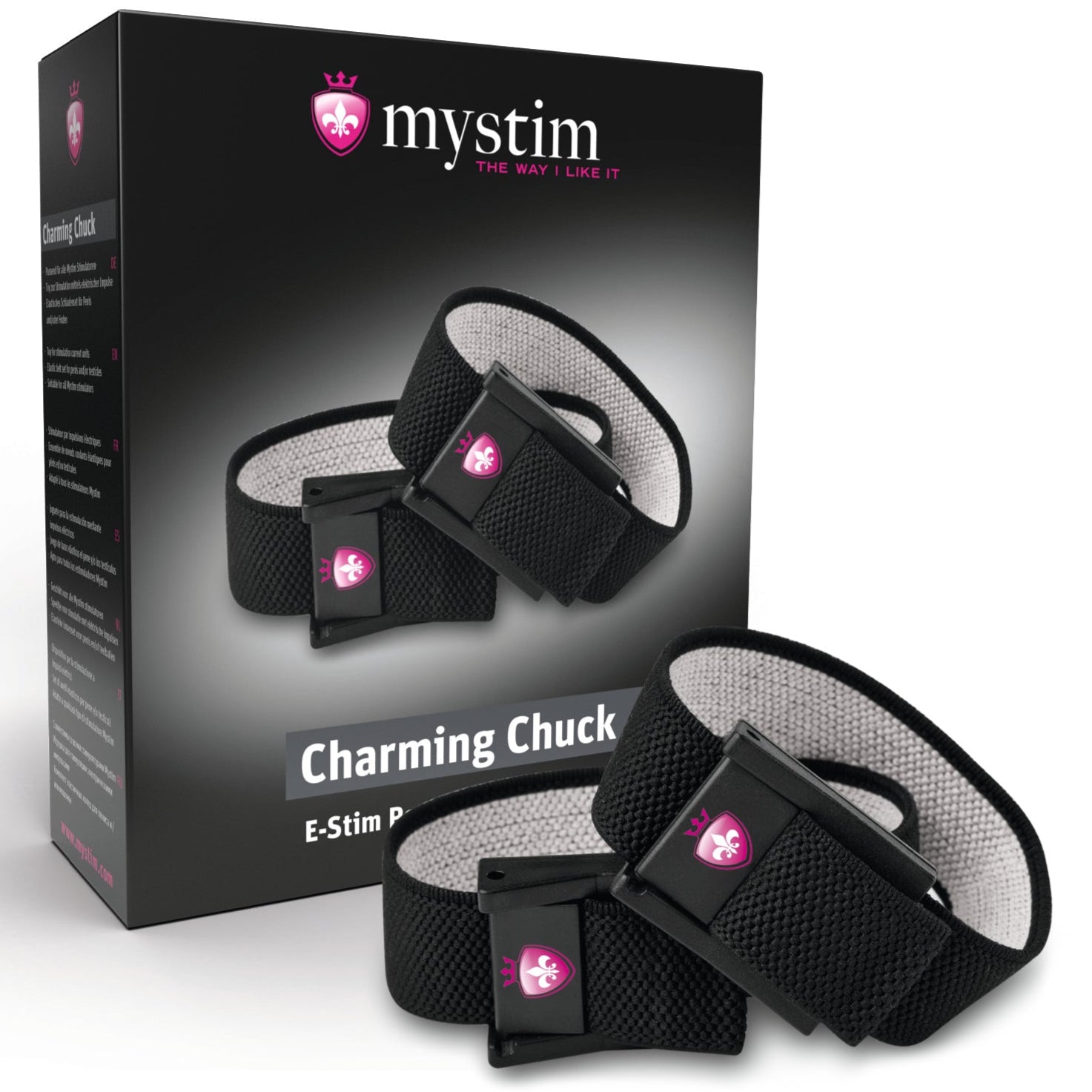Charming Chuck E-Stim Penis Strap Set