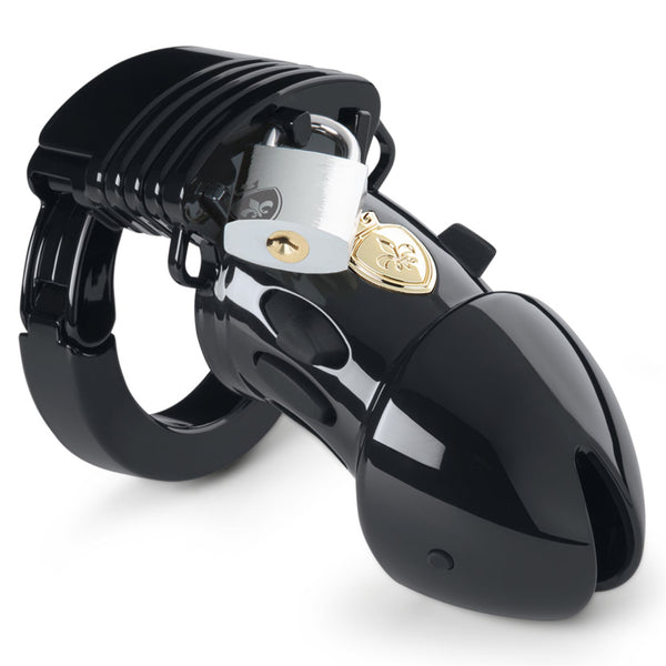 Pubic Enemy No 1 Black Edition E-Stim Chastity Cock Cage