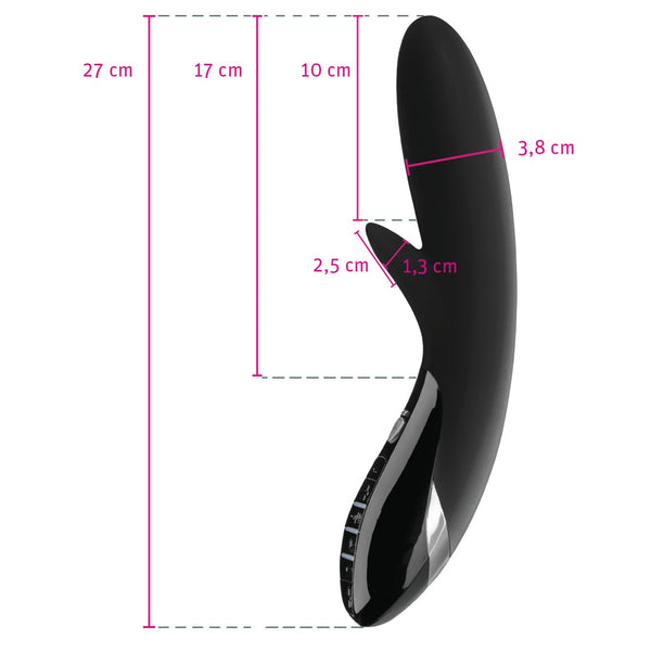 Daring Danny Black Edition E-Stim Vibrator