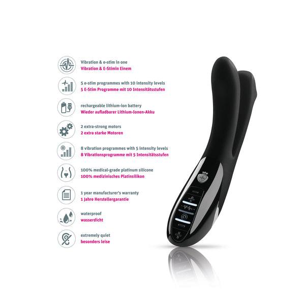 Tingling Aparte Black Edition E-Stim Vibrator