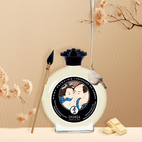 Edible Body Paint - Vanilla & Chocolate Temptation 100ml