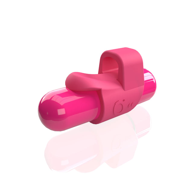 4B FingO Slim Finger Bullet Vibe - Strawberry