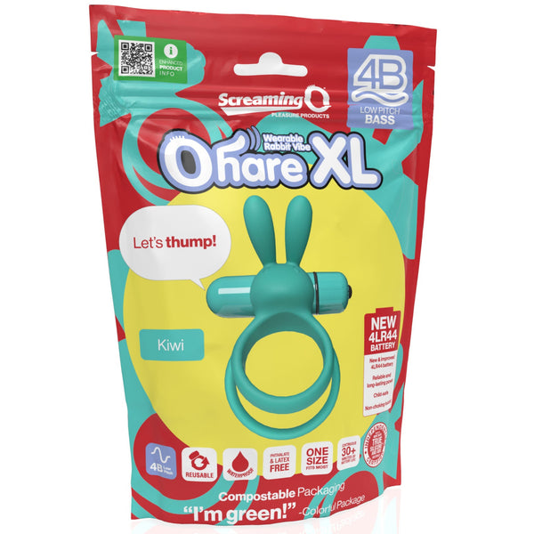 4B OHare XL Wearable Rabbit Vibe - Kiwi