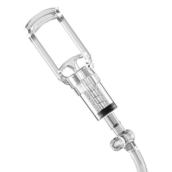 PDX Elite ViewTube Vac XXL Pump See-Thru EZ-Grip Pump Stroker - Clear