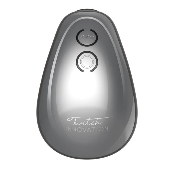 Twitch Innovation Hands-Free Suction & Vibration Clitoral Stimulator - Silver