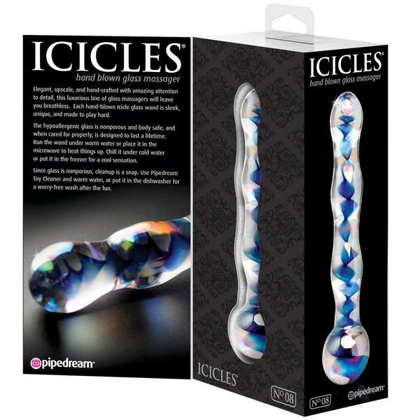 Icicles No. 8 Glass Wand