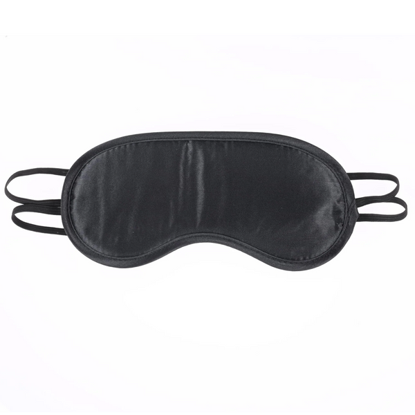 Sex & Mischief Satin Blindfold - Black