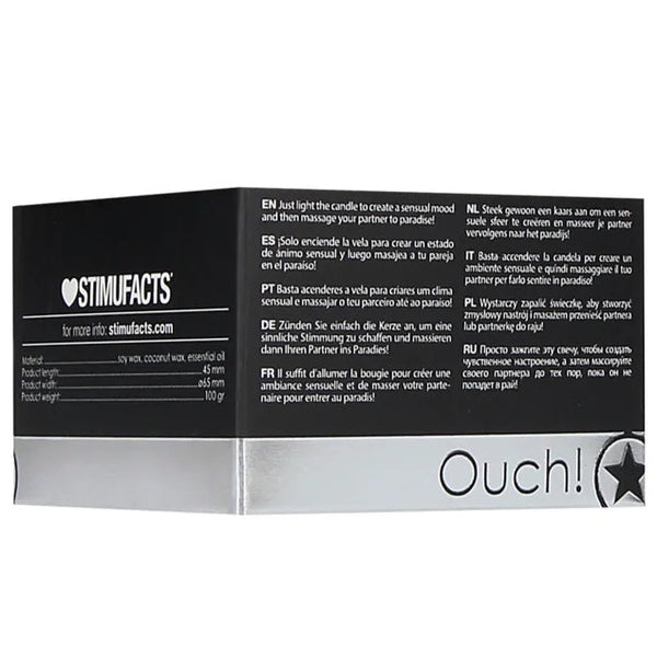Ouch! Massage Candle - Rose Scented
