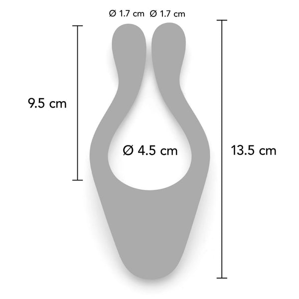 DESIGNER EDITION Icon Superbe Remote Control Rechargeable Couples Massager