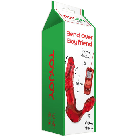 CLASSICS Bend Over Boyfriend Vibrating Strapless Strapon