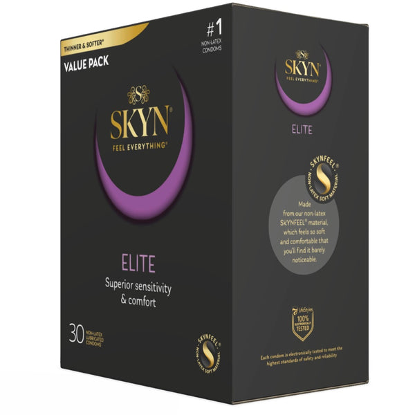 Elite Ultra Thin & Ultra Soft Condoms - 30 Pack