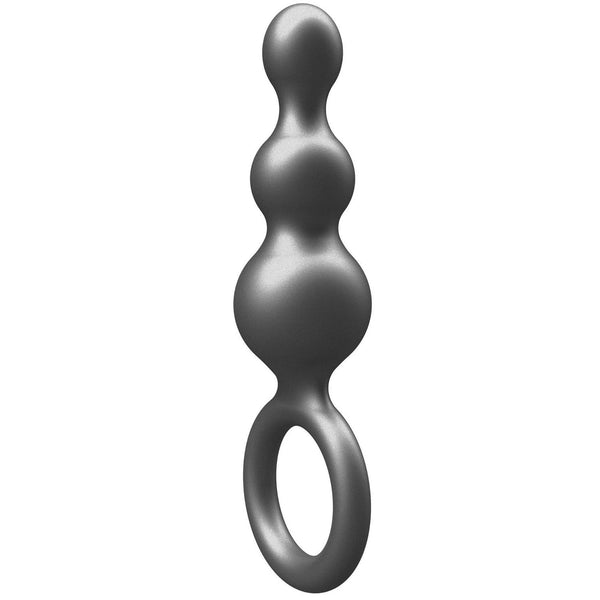 BUTTOCKS The Stuffer Metallic Silicone Anal Plug