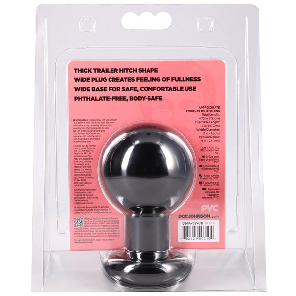 The Classic Round Butt Plug - Large