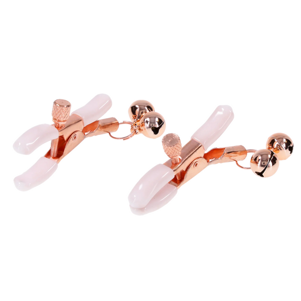 Sex & Mischief: Peaches 'n CreaMe Bell Nipple Clamps