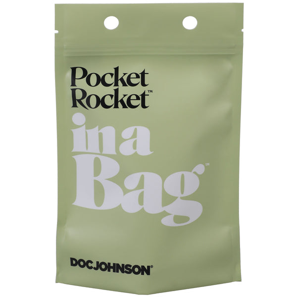 Doc Johnson Pocket Rocket In A Bag - Extreme Toyz Singapore - https://extremetoyz.com.sg - Sex Toys and Lingerie Online Store - Bondage Gear / Vibrators / Electrosex Toys / Wireless Remote Control Vibes / Sexy Lingerie and Role Play / BDSM / Dungeon Furnitures / Dildos and Strap Ons &nbsp;/ Anal and Prostate Massagers / Anal Douche and Cleaning Aide / Delay Sprays and Gels / Lubricants and more...