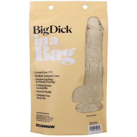 Doc Johnson Big Dick In A Bag - 8 inch - Extreme Toyz Singapore - https://extremetoyz.com.sg - Sex Toys and Lingerie Online Store - Bondage Gear / Vibrators / Electrosex Toys / Wireless Remote Control Vibes / Sexy Lingerie and Role Play / BDSM / Dungeon Furnitures / Dildos and Strap Ons &nbsp;/ Anal and Prostate Massagers / Anal Douche and Cleaning Aide / Delay Sprays and Gels / Lubricants and more...