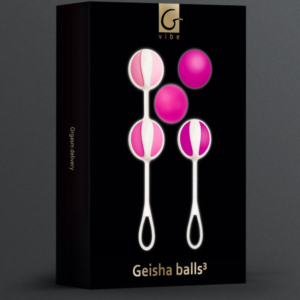 G-Vibe Geisha Balls 3 - Extreme Toyz Singapore - https://extremetoyz.com.sg - Sex Toys and Lingerie Online Store - Bondage Gear / Vibrators / Electrosex Toys / Wireless Remote Control Vibes / Sexy Lingerie and Role Play / BDSM / Dungeon Furnitures / Dildos and Strap Ons  / Anal and Prostate Massagers / Anal Douche and Cleaning Aide / Delay Sprays and Gels / Lubricants and more...