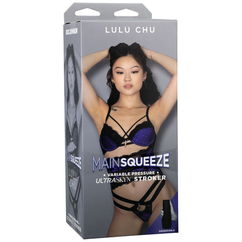 Doc Johnson Main Squeeze Lulu Chu ULTRASKYN Pussy Masturbator - Extreme Toyz Singapore - https://extremetoyz.com.sg - Sex Toys and Lingerie Online Store - Bondage Gear / Vibrators / Electrosex Toys / Wireless Remote Control Vibes / Sexy Lingerie and Role Play / BDSM / Dungeon Furnitures / Dildos and Strap Ons &nbsp;/ Anal and Prostate Massagers / Anal Douche and Cleaning Aide / Delay Sprays and Gels / Lubricants and more...