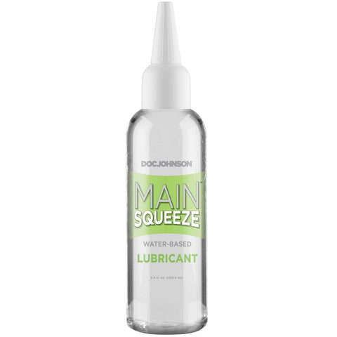 Doc Johnson Main Squeeze Water-Based Lubricant 3.4 oz. - Extreme Toyz Singapore - https://extremetoyz.com.sg - Sex Toys and Lingerie Online Store - Bondage Gear / Vibrators / Electrosex Toys / Wireless Remote Control Vibes / Sexy Lingerie and Role Play / BDSM / Dungeon Furnitures / Dildos and Strap Ons &nbsp;/ Anal and Prostate Massagers / Anal Douche and Cleaning Aide / Delay Sprays and Gels / Lubricants and more...