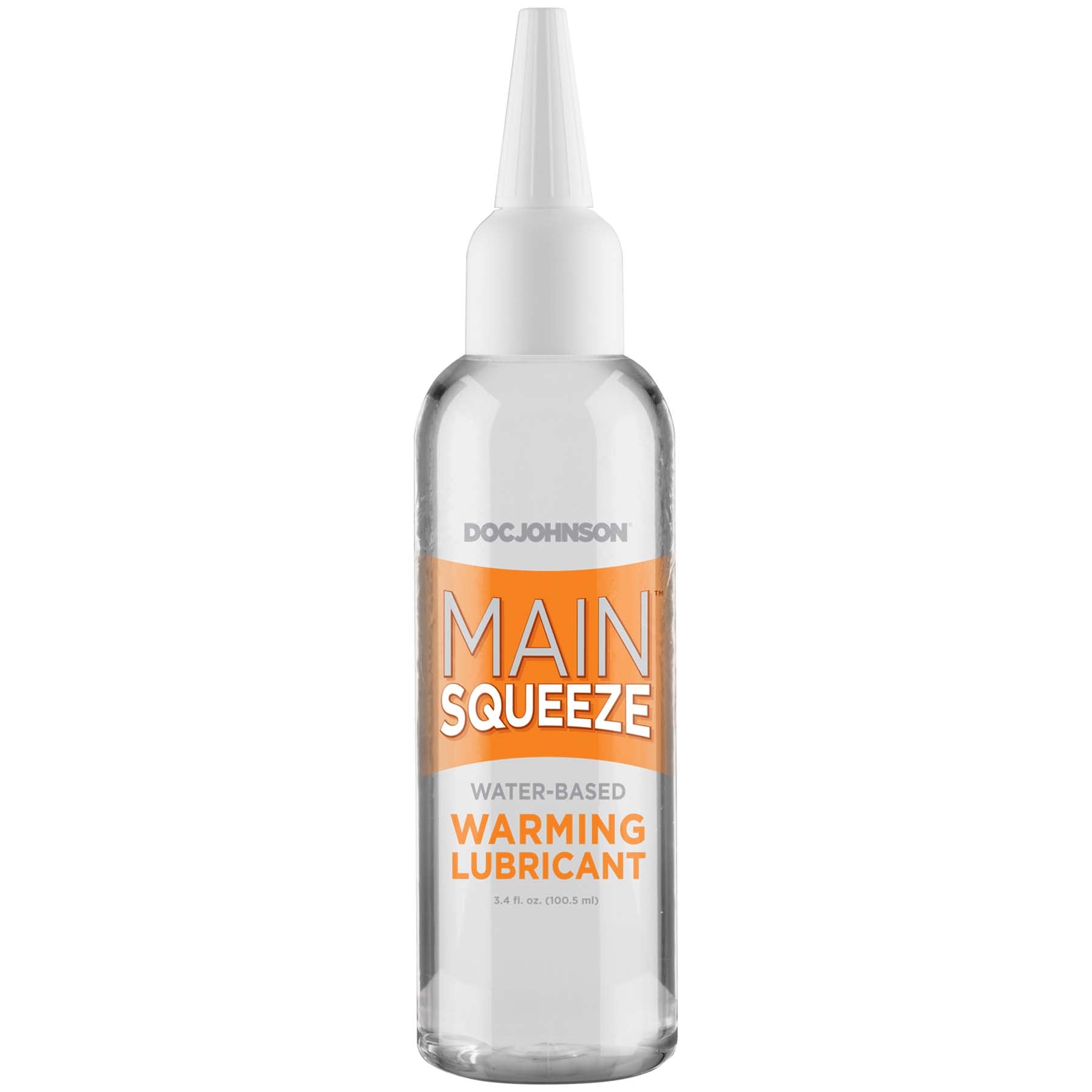 Doc Johnson Main Squeeze Warming Water-Based Glide 3.4 oz. - Extreme Toyz Singapore - https://extremetoyz.com.sg - Sex Toys and Lingerie Online Store - Bondage Gear / Vibrators / Electrosex Toys / Wireless Remote Control Vibes / Sexy Lingerie and Role Play / BDSM / Dungeon Furnitures / Dildos and Strap Ons &nbsp;/ Anal and Prostate Massagers / Anal Douche and Cleaning Aide / Delay Sprays and Gels / Lubricants and more...