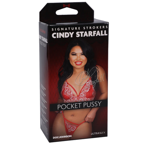 Doc Johnson Signature Strokers - Cindy Starfall ULTRASKYN Pocket Pussy Masturbator - Extreme Toyz Singapore - https://extremetoyz.com.sg - Sex Toys and Lingerie Online Store - Bondage Gear / Vibrators / Electrosex Toys / Wireless Remote Control Vibes / Sexy Lingerie and Role Play / BDSM / Dungeon Furnitures / Dildos and Strap Ons  / Anal and Prostate Massagers / Anal Douche and Cleaning Aide / Delay Sprays and Gels / Lubricants and more...