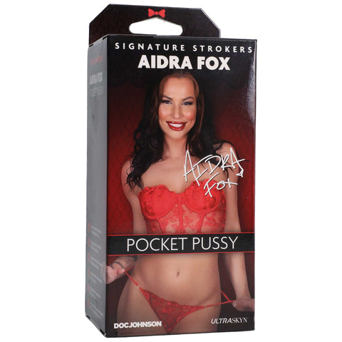 Doc Johnson Signature Strokers Aidra Fox ULTRASKYN Pocket Pussy - Extreme Toyz Singapore - https://extremetoyz.com.sg - Sex Toys and Lingerie Online Store - Bondage Gear / Vibrators / Electrosex Toys / Wireless Remote Control Vibes / Sexy Lingerie and Role Play / BDSM / Dungeon Furnitures / Dildos and Strap Ons &nbsp;/ Anal and Prostate Massagers / Anal Douche and Cleaning Aide / Delay Sprays and Gels / Lubricants and more...