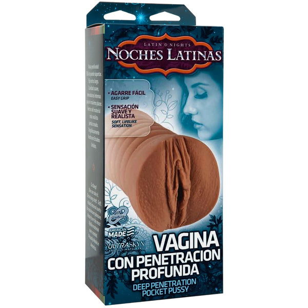 Doc Johnson Noches Latinas Vagina Con Penetracion Profunda Deep Penetration Pocket Pussy - Extreme Toyz Singapore - https://extremetoyz.com.sg - Sex Toys and Lingerie Online Store - Bondage Gear / Vibrators / Electrosex Toys / Wireless Remote Control Vibes / Sexy Lingerie and Role Play / BDSM / Dungeon Furnitures / Dildos and Strap Ons &nbsp;/ Anal and Prostate Massagers / Anal Douche and Cleaning Aide / Delay Sprays and Gels / Lubricants and more...