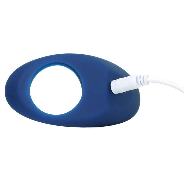 Overdrive Plus Rechargeable Vibrating C-Ring - Blue