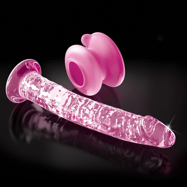 Icicles No. 86 Glass Dildo with Suction Base