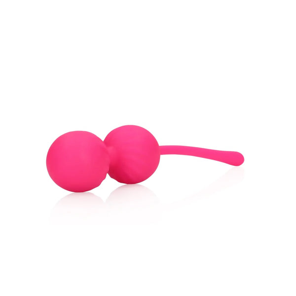 Loveline 2 Piece Thumping Kegel Ball Set - Wild Strawberry