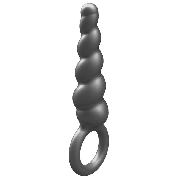 BUTTOCKS The Screw Metallic Silicone Anal Plug