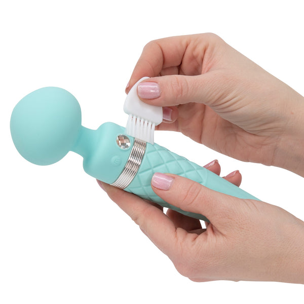 Pillow Talk Sultry Luxurious Dual-Ended Wand Massager