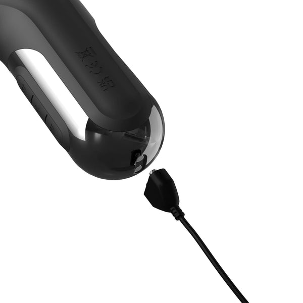 Fetish Fantasy Series Sonix Silicone Thruster Rechargeable Vibrator with Flickering Clit Stimulator