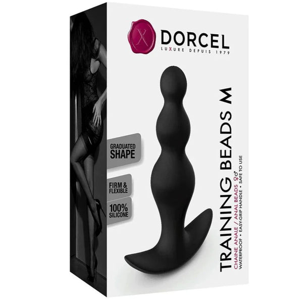 Anal Chain Silicone Training Beads - Size M