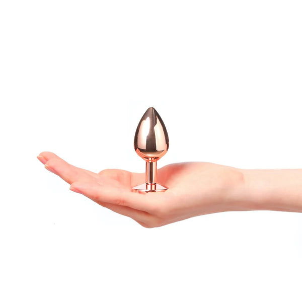 Diamond Metal Anal Plug - Size S