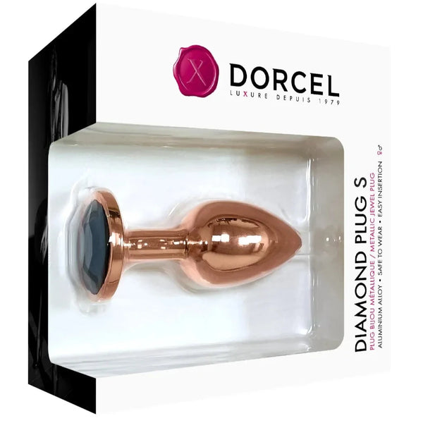 Diamond Metal Anal Plug - Size S
