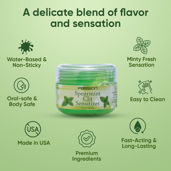 Spearmint Clit Sensitizer 1.5 oz.