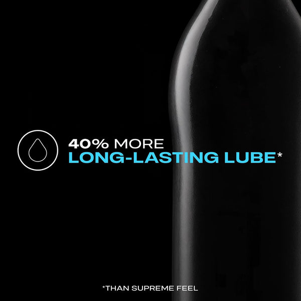 Supreme Feel + Extra Lube Condoms - 8 Pack