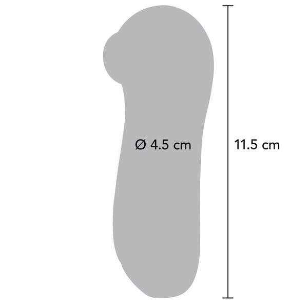 HAPPINESS Too Hot To Handle Rechargeable Pulsating Clitoral Stimulator